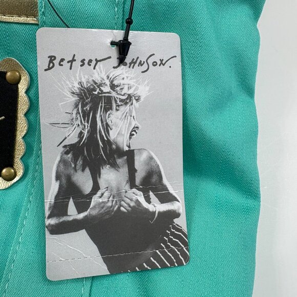 BETSEY JOHNSON x REDKEN Mint Green Mini Tote - NWT - Picture 5 of 9